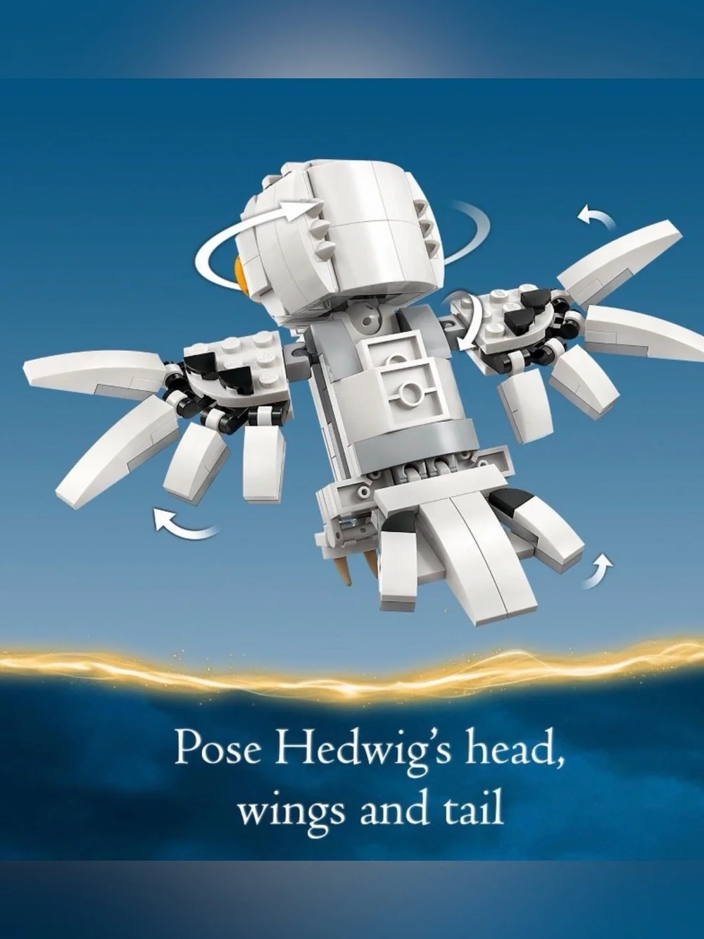 LEGO Harry Potter Hedwig at 4 Privet Drive Building Toy Set 76425 NEW!!!
